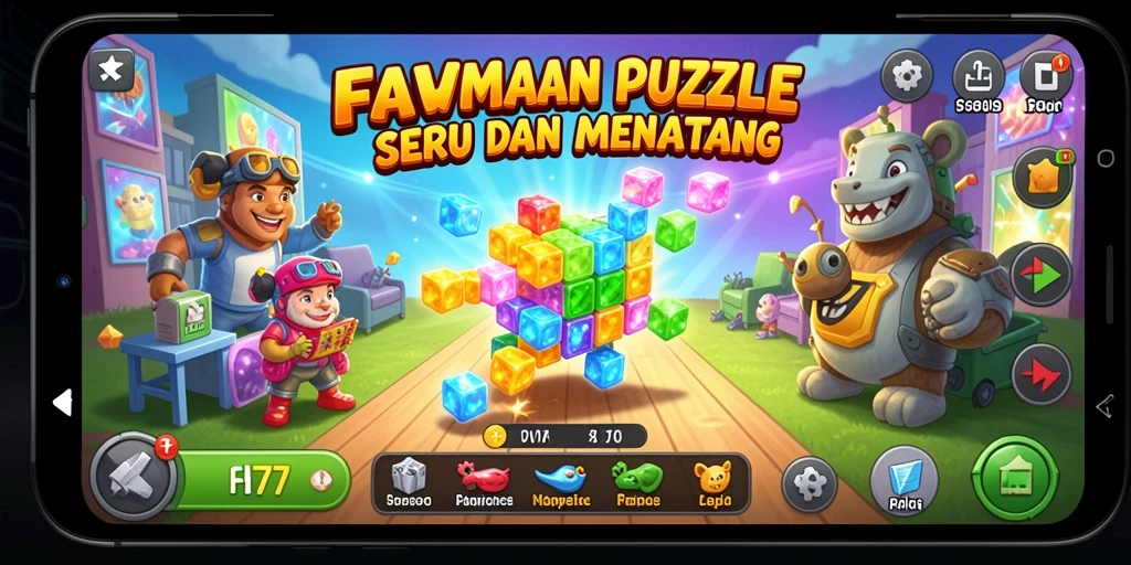 Screenshot permainan FAV77 dengan gameplay Puzzle yang menarik.