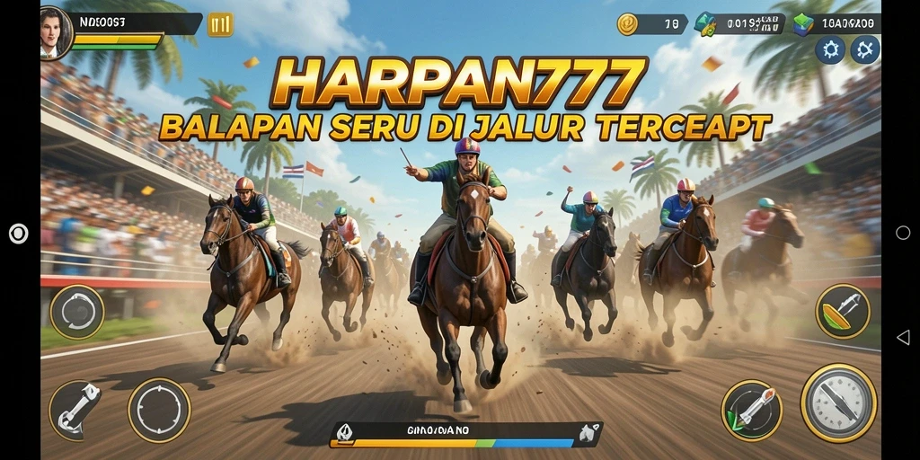Tangkap momen seru balapan di jalur tercepat dengan HARAPAN777.