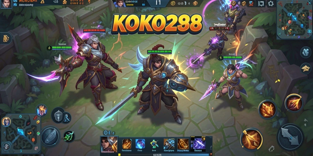 Gameplay seru dan kompetitif KOKO288 dengan berbagai karakter yang unik.