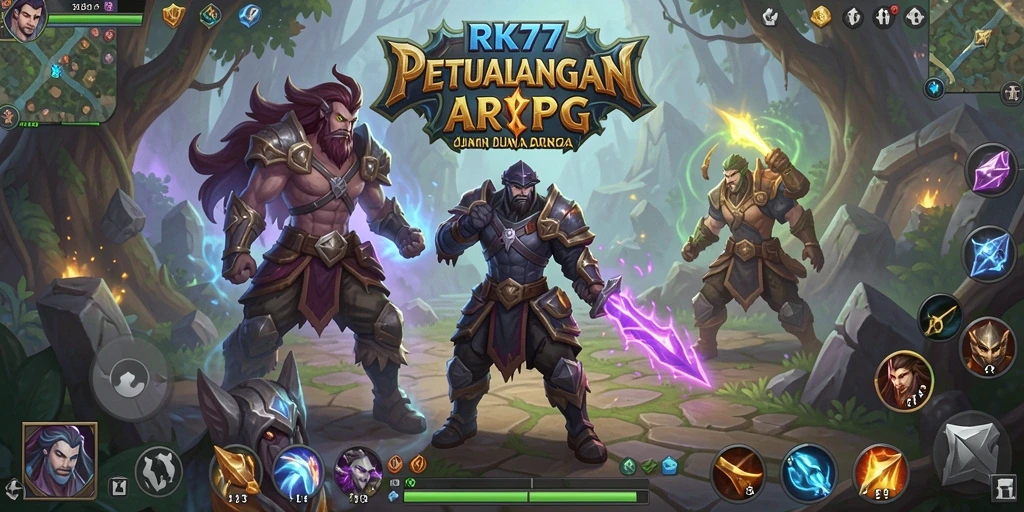 Gameplay menarik dan penuh aksi di RK77.