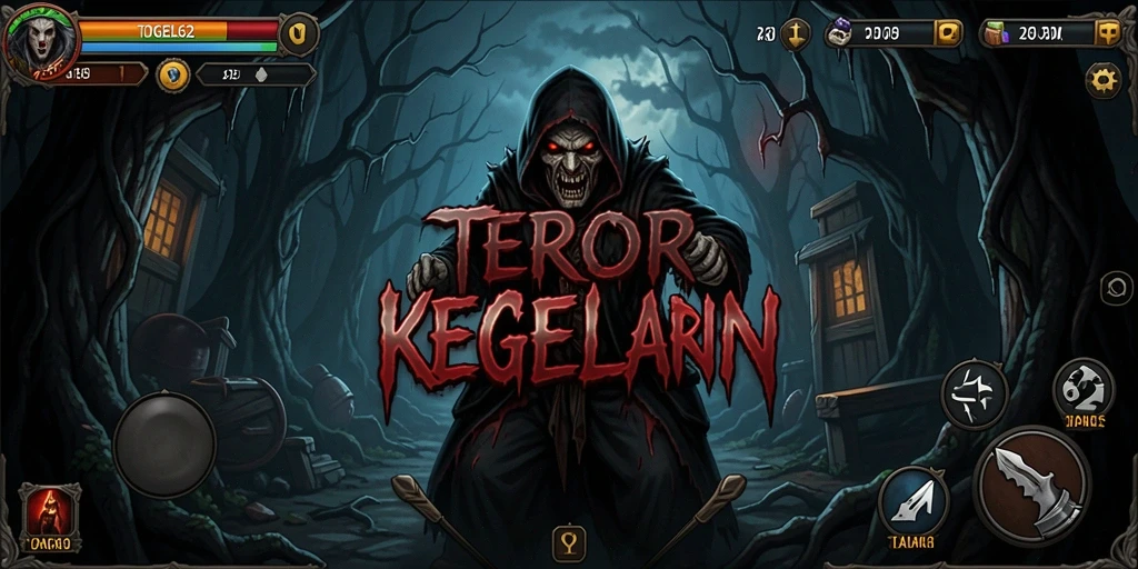 Gameplay menegangkan TOGEL62 dengan atmosfer horor yang kental.